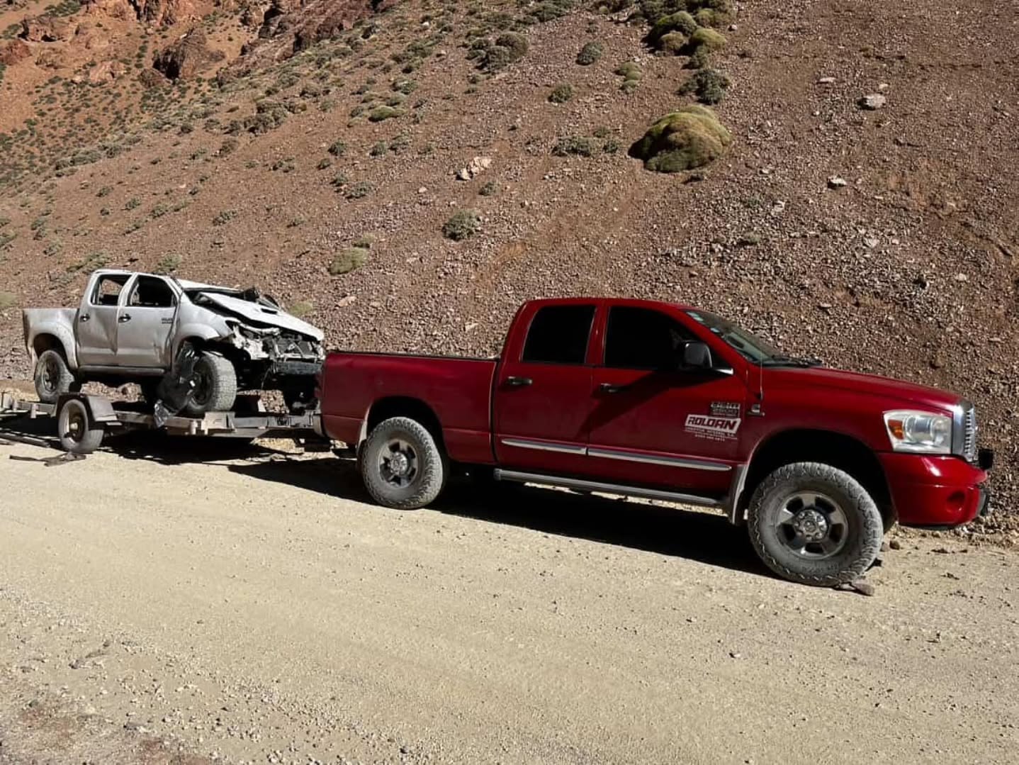 Roldan Logística en alta montaña - Rescate zona cordillera