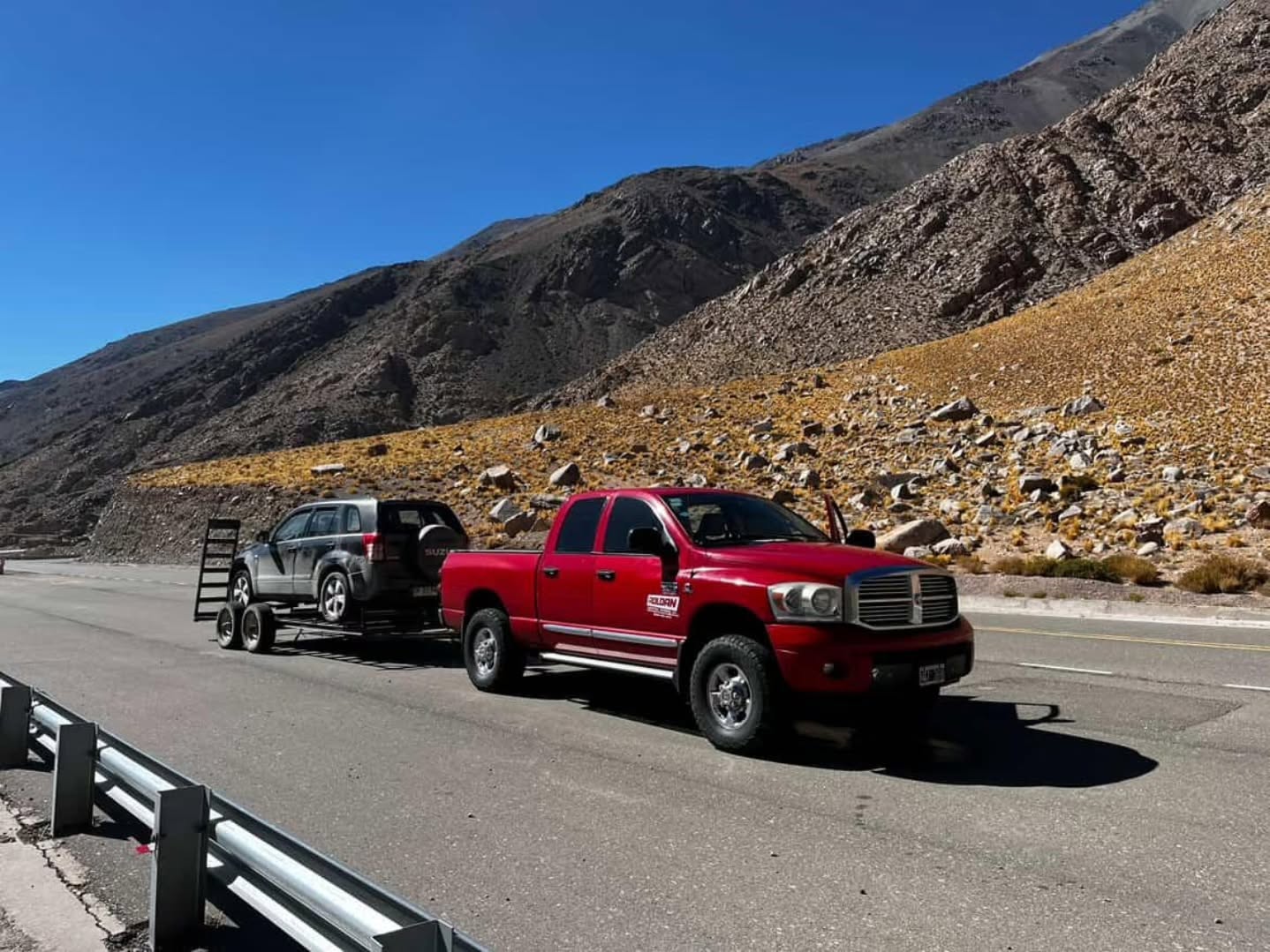 Servicio de rescate Roldan en montaña - Asistencia 4x4